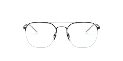 Image of Ray-Ban Unisex Clear Lens Square Frames - 0RX6444