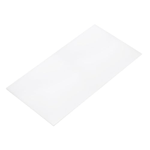 Image of DMiotech 6 x 12 x 0.1 Inch Plastic UHMW Sheets, Ultra High Molecular Weight Polyethylene, Opaque White Polyethylene Board for Automotive, Chemical, Manufacturing, DIY Home Kitchen