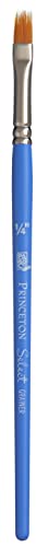 Princeton Select Artiste, Series 3750, Paint Brush for Acrylic, Watercolor and Oil, Grainer, 1/4 Inch