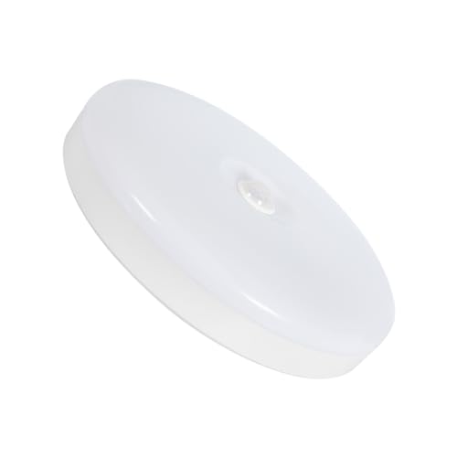 LEDKIA LIGHTING Plafón LED para Cocina, Comedor, Habitación, Baño 12W Circular Ø216 mm con Sensor de Movimiento PIR 6500K Blanco Frío
