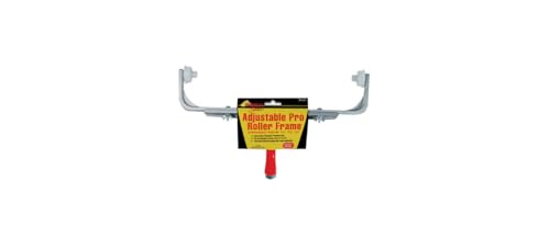 Linzer Products RF210 18" Paint Roller Frame, Adjustable 12" - 18", Red