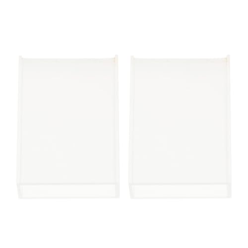 SHINEOFI - SHINEOFI Lot de 2 Cuvettes en Verre Quartz UV Transparentes 50 MM pour Spectrophotomètre Cellules de Laboratoire Résistantes aux Acides et Bases Accessoires pour Analyses Scientifiques