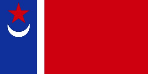 Drapeau Tatarstan 1991 proposal grand format pavillon historique - 2