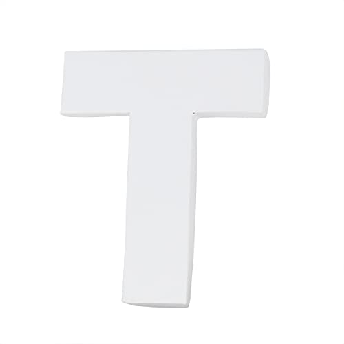 WENPACK 8\" Small Fillable Cardboard Letter Shaped Paper Mache Cutouts Candy Tray Food Container(T) - Thumbnail 4