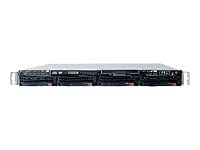 Image of 1U Rm Up Xeon Intel X48 8GB DDR3 Blk 4HS Bays 450W Rps