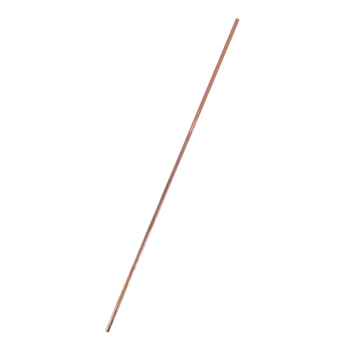 HOMOCONO Copper Round Rod 6mm Od 1mm 500mm Length Multi-purpose for Crafts Projects