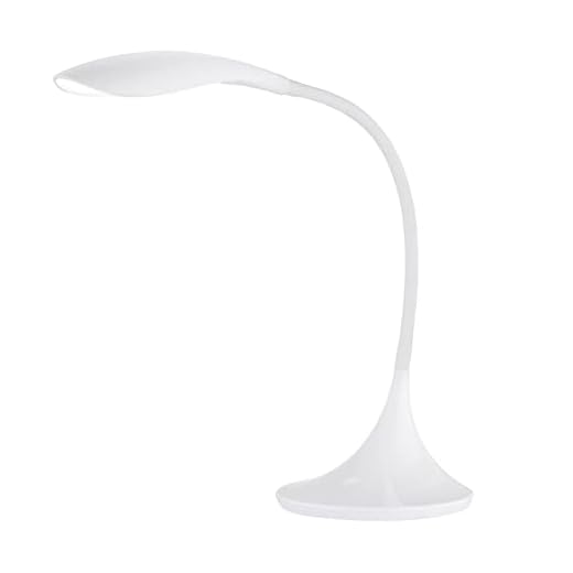 LED Tischleuchte, weiß mit Chromsockel, für E14 Leuchtmittel, 27cm hoch, 12cm Ø | Lampenschrim frei gestaltbar | Nachttischlampe, Leselampe, Tischlampe 6 WOFI Tischleuchte, 1-flammig, Serie Yon, 1 x LED, 5.5 W, Höhe 37.5 cm, Durchmesser 17 cm, Kelvin 300