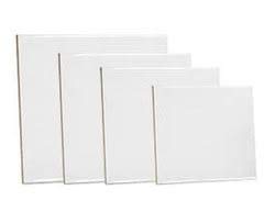 6 Pieces Sublimation White Coated Tile Square 152X152Mm 6X6'' Heat Transfer #TOP5