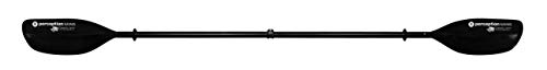 Image of Perception Kayaks Outlaw 3-Piece Kayak Paddle | SUP - Kayak Convertible | Nylon Blade | Aluminum Shaft (90.5 in), Black (8080064)