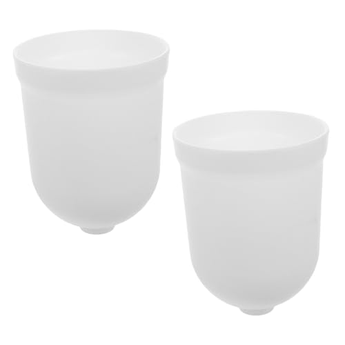 TOBBOMEY 2 Piezas Portaescobillas de Inodoro Plástico Resistente Juego Unidades con Vaso Soporte para Baño Hoteles y Aseos Públicos Fácil Mantenimiento Reutilizable