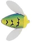 Spin-N-Glo Winged Drift Bobbers - Size 8-12 Pack - Made in U.S.A.