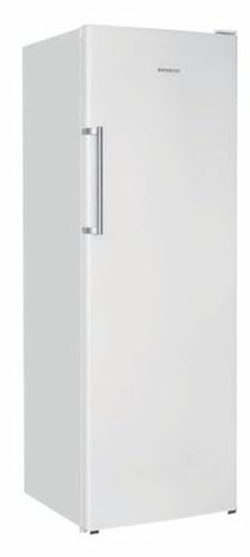 INFINITON Congelador Vertical CV-242L70BED, 242 L, Altura 170 cm, Fast freezing, 5 cajones Freezer box, 2 cajones BigBox de gran capacidad, Puerta Reversible, E, Blanco
