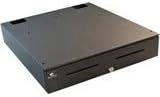 APG, SERIES 4000, HEAVY DUTY CASH DRAWER, MULTIPRO, BLACK, PAINTED FRONT, 18X21, 2 MEDIA SLOTS, COIN ROLL STORAGE TILL, CABLE REQUIRED