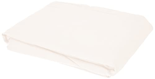 AmazonBasics Microfiber Fitted Sheet White 160 x 200 x 30 cm
