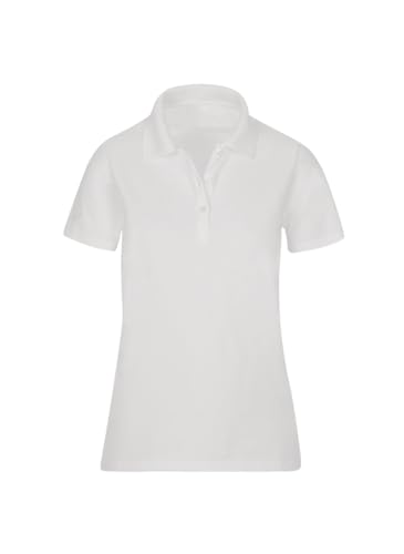 Polo Trigema de mujer para oficina y tenis transpirable de algodón azul marino