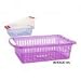 POLY TIME - Cestino Pane Trasparente Colore Assortito,