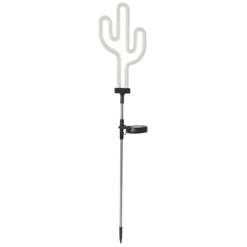 Lampe solaire de jardin cactus LED pour sécuriser et décorer une allée extérieure sombre