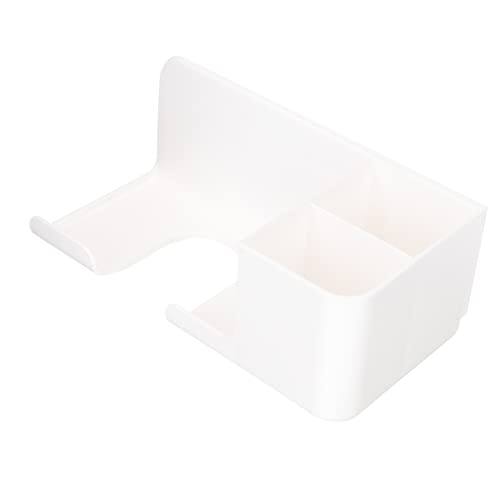 Mikinona Blow Dryer Stand Adhesive Hair Tool Holder Wall Mount Universal Hair Dryer Holder Punch Wall Mount Holder