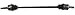 A1 Cardone 60-3453 Remanufactured Constant Velocity Drive Axle