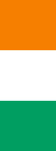 Drapeau Côte d'Ivoire format portrait géant de 6m² pour mât publicitaire - 2