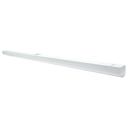 Luminaria lineal LED de 8 pies Nuvo 65/703R1 blanca miniatura 5