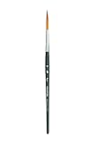 Elite, Series 4850, Synthetic Kolinsky Watercolor Paint Brush,Rigger, 10