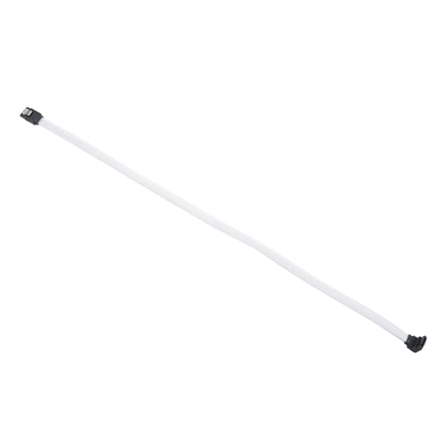 Cable SATA 3.0 III 50 cm con ángulo recto y funda de nylon miniatura 3