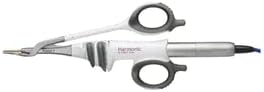 Ethicon HAR9F Endo Harmonic Focus Plus Shears | Curved Blade and Clamp Arm with Teflon Pad | 9 cm in length | 16 mm Active Blade Length | Use in Head & Neck Procedures enabling dissection & sealing of vessels | Pack of 1
