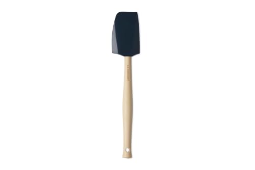 Le Creuset Steingut-Löffelablage, oval, Nuit – Ansicht 1