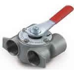 Fleck 3/4 stainless steel, npt, bypass valve. 60040ss