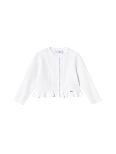 Mayoral Knit Cardigan for Baby-Girls White 24 Months (92cm)