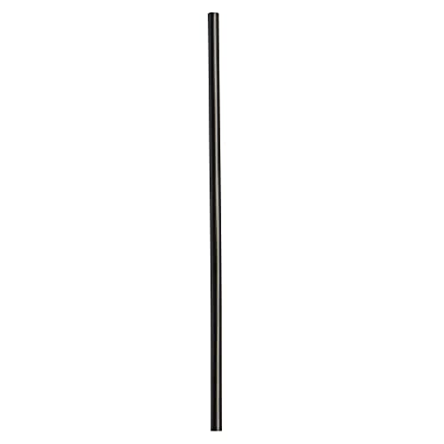 Image of Comfy Package [Case of 10,000] 7.5 Inch Coffee Stirrers, Cocktail Straws - Disposable Plastic Sip Stir Sticks - Black (7.75 Inch)