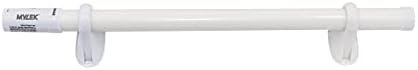 Mylek Tubular Heater 90W - 710mm - Low Energy Tube - Built in Thermostat And Mounting Brackets Greenhouse, Garage, Caravan (71cm, 90W)