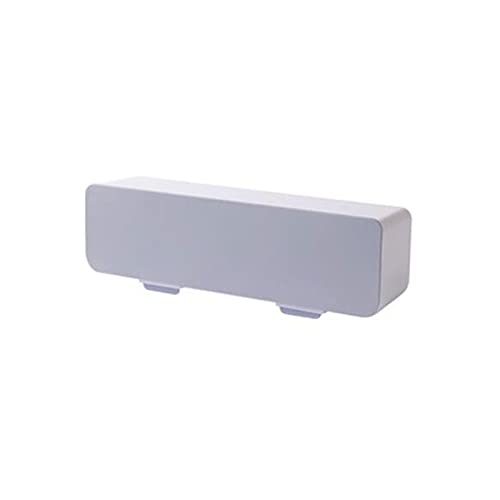 Tarros de condimentos de plástico para cocina, estante para especias para encimera, color: blanquecino, tamaño: 29,5 cm, 8 x 7,5 cm, 1 unidad