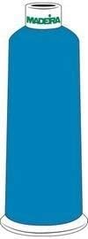 Madeira Rayon Embroidery Thread 5500yd Cone BLUE Color: 1176