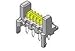 Molex / Waldom 90814-3016 Connector Headers and PCB Receptacles