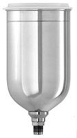 Image of DeVilbiss 1-Liter Aluminum Gravity Spray Gun Cup - GFC-502