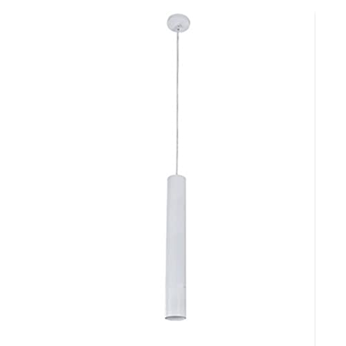 Lustre moderne long tube cylindre en aluminium pour éclairage élégant