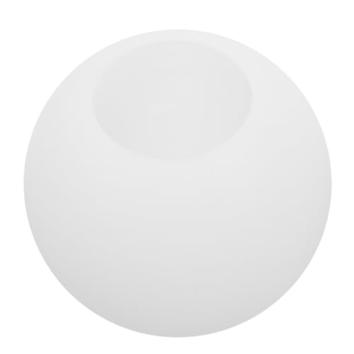 Artibetter Abat-jour En Verre Dépoli Boule Ronde 120 Mm Couvercle Pour Lampe Suspendue Plage Intérieure Remplacement Facile Diamètre 55 Mm Usage Polyvalent