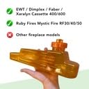 Wassertank Opti-Myst Cassette 400/600 - Wasserbehälter für Wasserdampfkamin