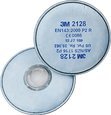 Paire de filtres 3M K2128 sachet de 2 cartouches de filtration de rechange