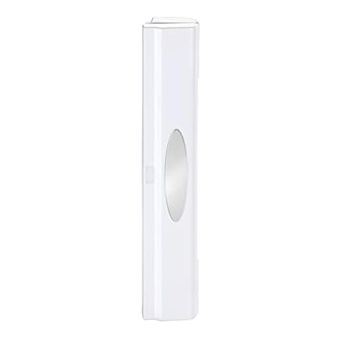 WENKO Folienschneider Mod. Perfect-Cutter praktischer Abroller für Frischhaltefolie und Alufolie Folienspender aus Kunststoff Weiß 38 x 5,2 x 6,7 cm