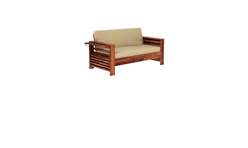 Image of Sheesham Wood Sofa Demo for Living Room Home for Guest Room Office