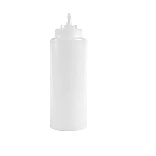 Bisnaga para Molhos de 946 ml (32Oz), Branco, Ø70 x 325 mm, Zahav