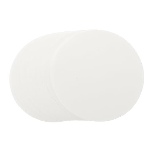 Hemobllo 100sheets Laboratory Qualitative Filter Paper Folded Filter Paper Experiment Filtering Absorbent Lab Use