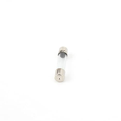 Kit de fusibles de vidrio de acción rápida 100 piezas 6 x 30 mm 250V con amperajes variados 0.5A a 30A miniatura 5
