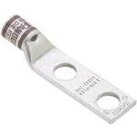 Panduit, LCDX1-14B-X, Two-Hole Flex Lug #1 AWG Wire 1/4 Stud Hole .75 Hole spacing. (10 Item/s)
