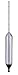 Precision Proof Hydrometer 90/110% X 0.2% IRS Series L with NIST Traceable Certificate