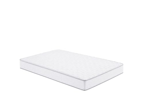 PUR LINE | Colchón Viscoelástico Nido 135x190 cm con Aloe Vera Núcleo HR Alta Resistencia y Viscoelástica Termorregulable - Colchón Visco Firmeza Alta para Espalda y Descanso Ergonómico