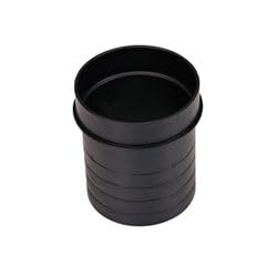 6" Spee-D Basin Riser, Black